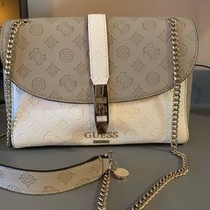 Guess Peony Classic Convertible Crossbody Handbag